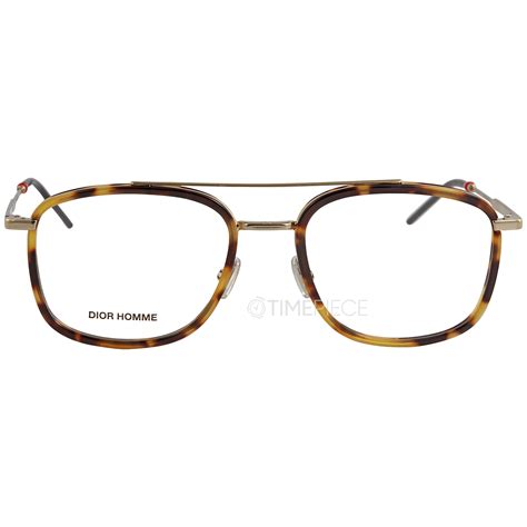 dior 0229|Dior Demo Lens Rectangular Men's Eyeglasses DIOR0229 0VR0 53.